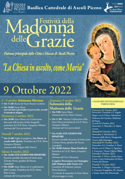 Solennit Della Madonna Delle Grazie Diocesi Di Ascoli Piceno