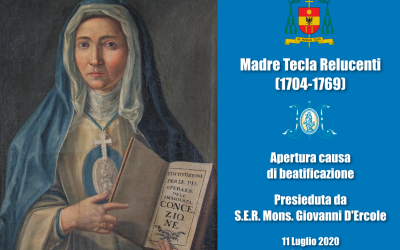 Apertura canonizzazione Madre Tecla Relucenti