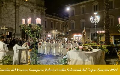 Corpus Domini 2024: l’omelia del Vescovo Gianpiero Palmieri