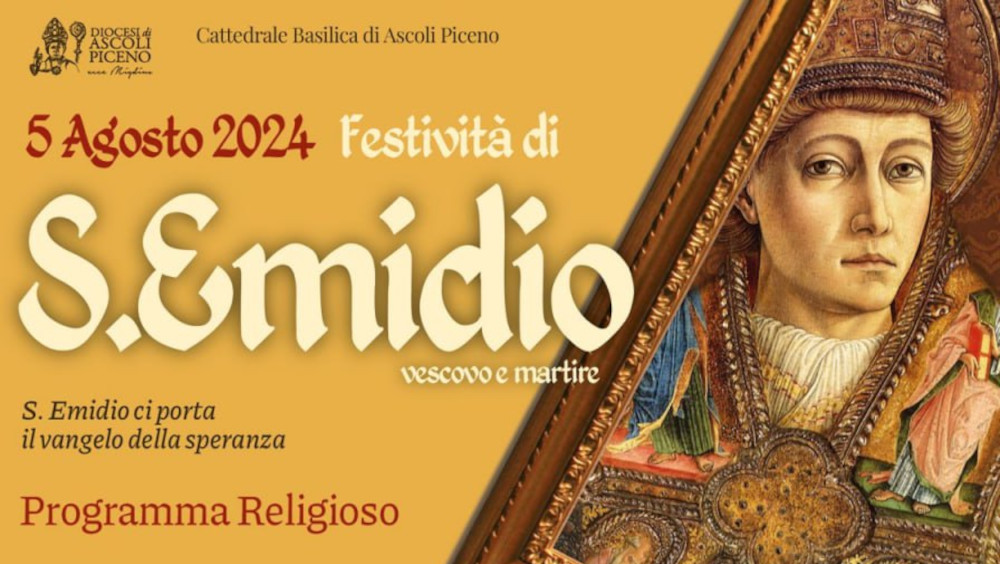 Festività di Sant’Emidio 2024: il programma religioso completo