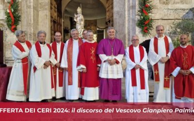 Offerta dei ceri 2024: il discorso del Vescovo Gianpiero Palmieri