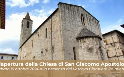 Riapre la Chiesa di San Giacomo Apostolo dopo il sisma del 2016