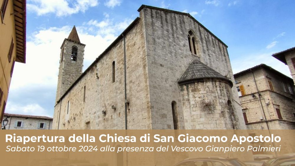 Riapre la Chiesa di San Giacomo Apostolo dopo il sisma del 2016