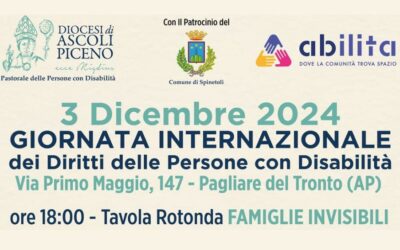 Giornata Internazionale dei Diritti delle Persone con Disabilità