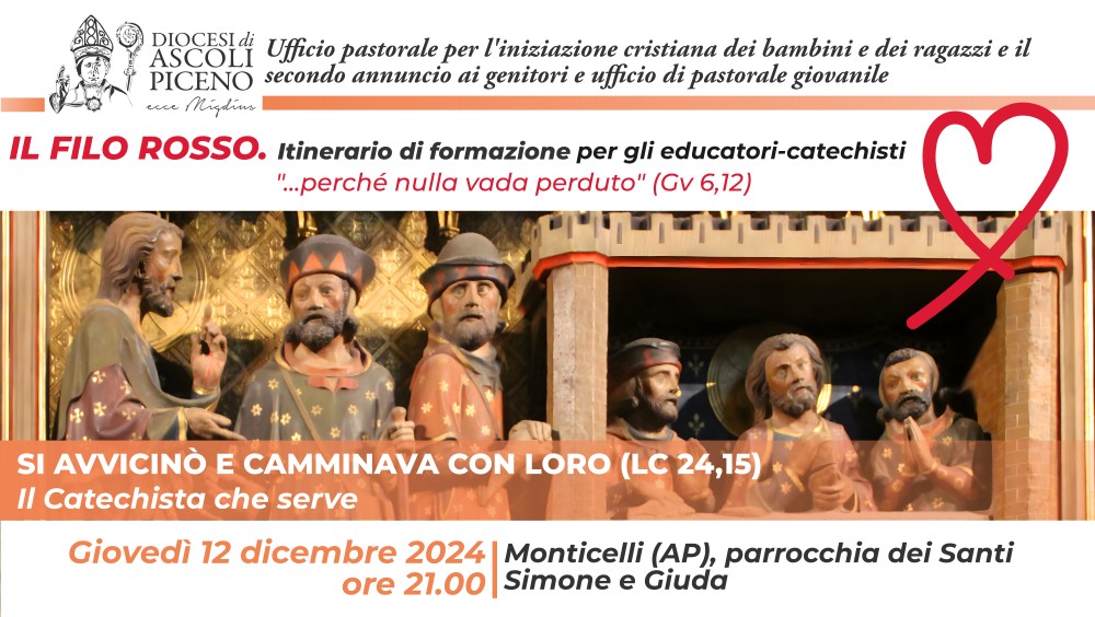 Filo rosso: un itinerario di formazione per educatori-catechisti - anteprima