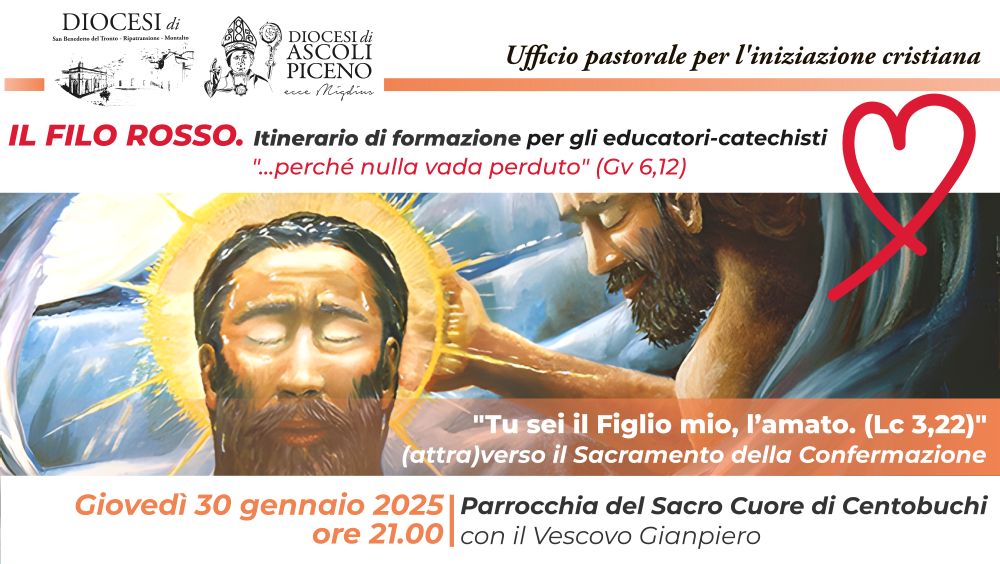 Incontro di Formazione per Educatori-Catechisti: “(attraverso)verso il Sacramento della Confermazione” - anteprima